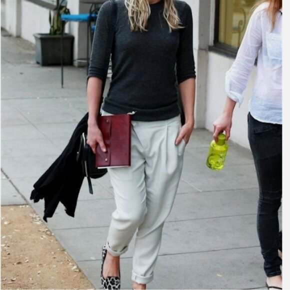 Helmut Lang Crossover Origami Jersey Knit Pants - Picture 7 of 7